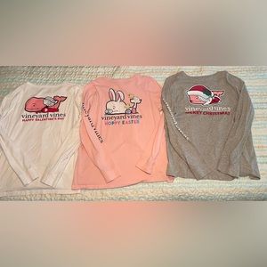 Women’s Vineyard Vines Holiday shirts lot